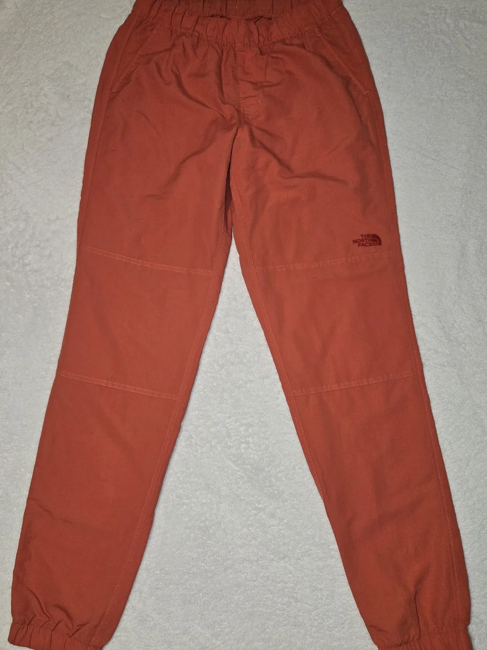 The North Face Orange Elastic Waist Joggers